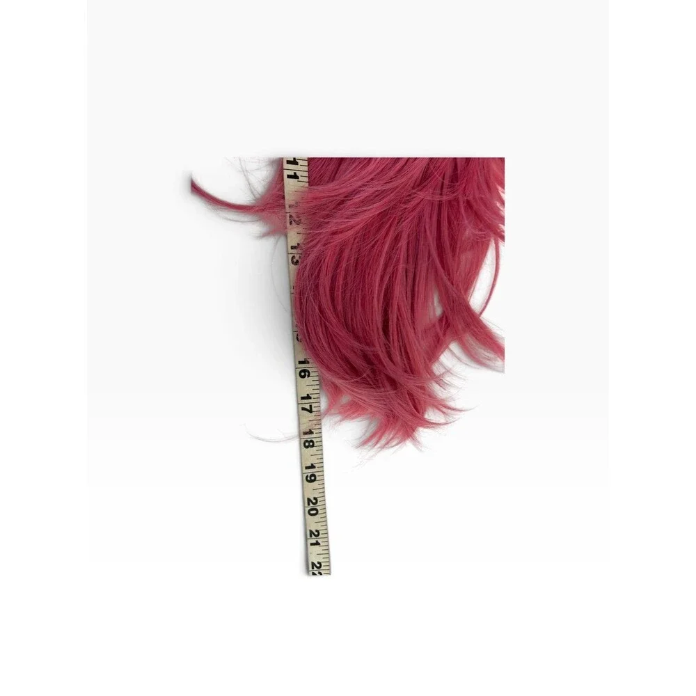 Women’s Pink Shoulder Length Wig